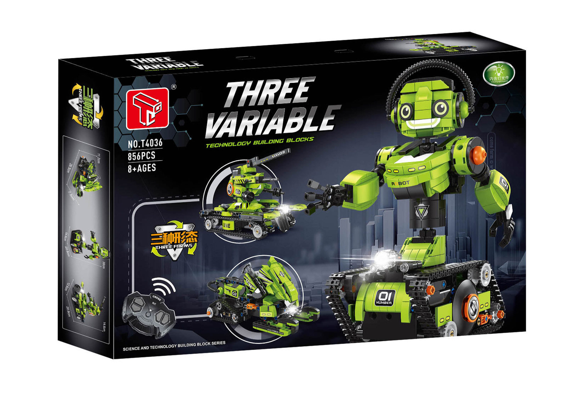 T4036リモコンロボット【3変】