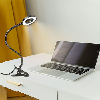led learning clip desk lamp eye protection reading work live fill light beauty manicure beauty selfie USB single light