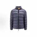 Stand collar down jacket blue