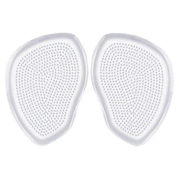 Front Pad Transparent Silicone Ladies High Heels Anti-Slip Anti-Wear Shock Absorbing Half Size Pad Wholesale