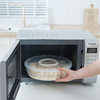 Round Satchel Uncompartmented Dumplings Refrigerator Storage Box Kitchen Quick-Frozen Wonton Box Seafood Box Seal