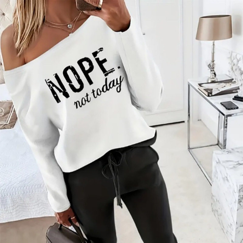 2025 Spring and Autumn European and American New One-character Collar Letter Printing Pocket Casual Long-sleeved Casual suit