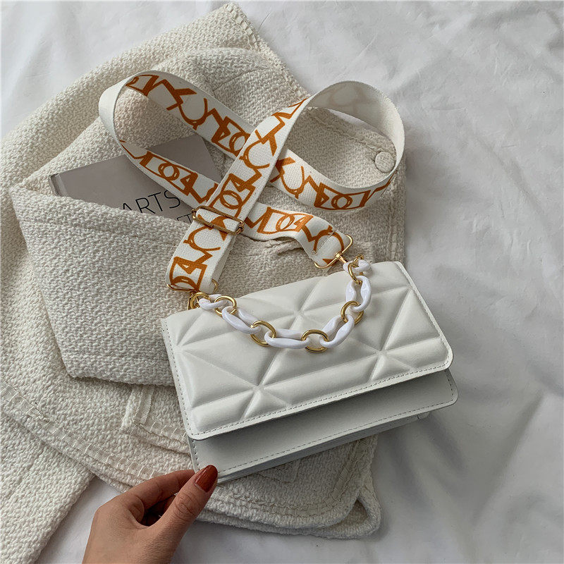 Women's new fashion rhombus crossbody bag, versatile women's bag, shoulder handbag, high-end niche trendy retro bag