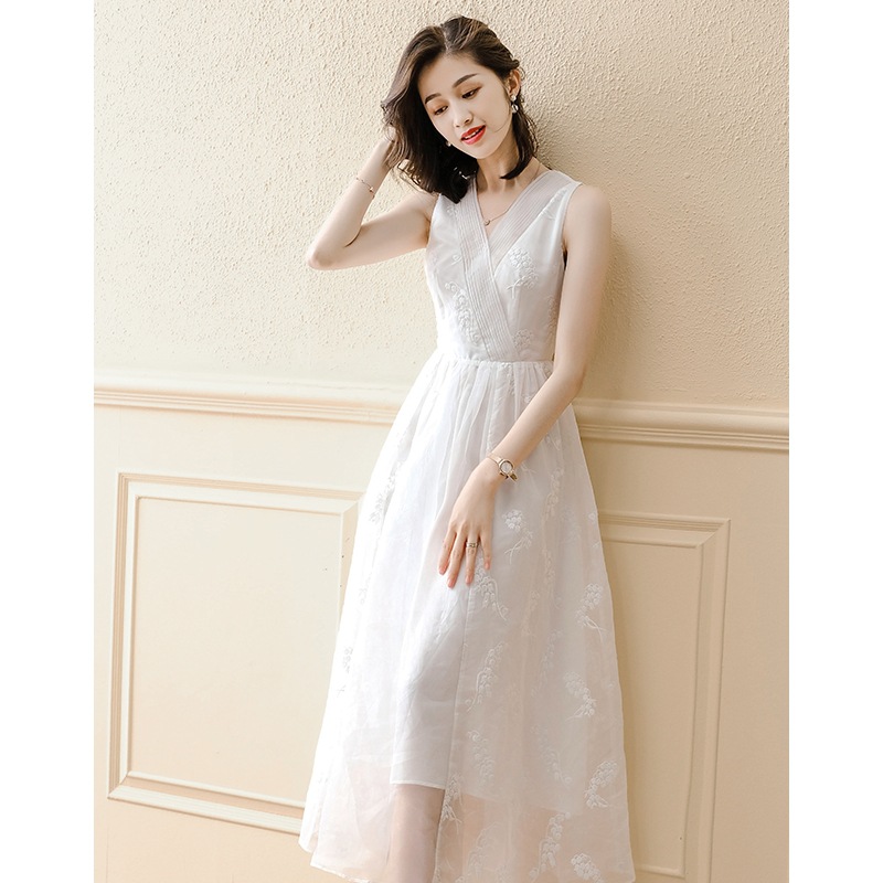 (Mới) Mã K4893 Giá 1230K: Váy Đầm Liền Thân Nữ Dotdhi Lưới Mỏng Hàng Mùa Hè Thời Trang Nữ Chất Liệu G04 Sản Phẩm Mới, (Miễn Phí Vận Chuyển Toàn Quốc).