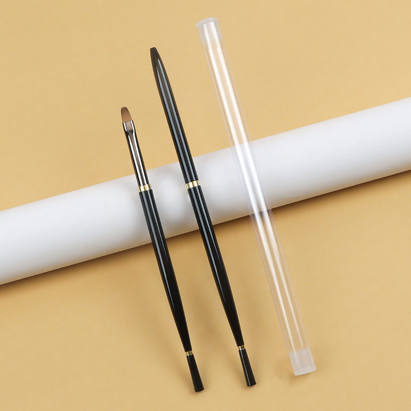 Source factory black fishtail Rod nail pen set color painting flower pull line vignetting sweep gradient phototherapy pen