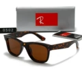 0502 polarized sunglasses - original box packaging - leopard print tea tinted lenses + gift box included