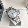 Log imitation mechanical 12 diamond silver white