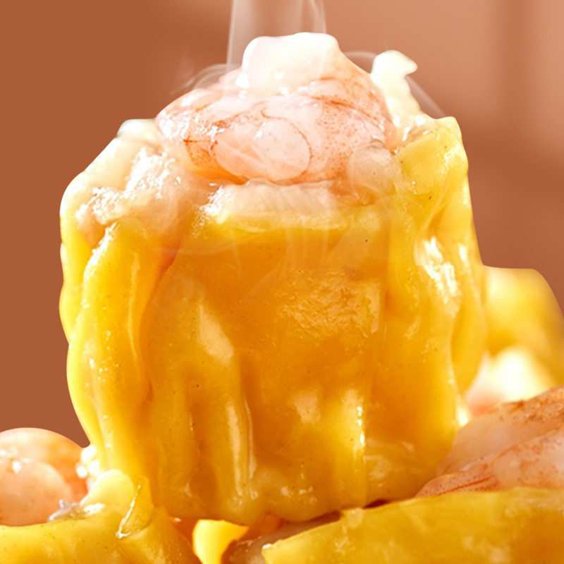 Cantonese Po Factory Tea House Frozen Food Hong Kong-style Dim Sum Semi-finished Breakfast Shrimp Sold Dry Steamed Cantonese-style Breakfast