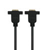 HDMI Female to Female Extension Cable with Ear Screw Holes to Fix HDMI Double Female 4K High-Definition Adapter Cable
