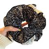 Korean Floral Lace Hair Band for Women, High-End Ball Head, Double-Layer Large Hair Accessories, Hair Rope Manufacturer Wholesale