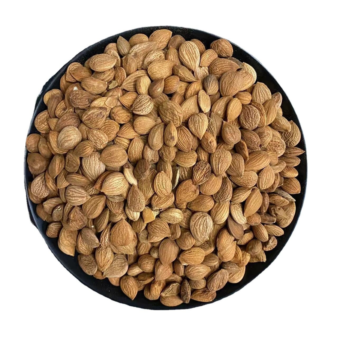 Chinese Herbal Medicine Wholesale Medicinal Bitter Almonds with Skin, Northern Almonds Peeled, Sweet Almonds in Bulk 500g, Large Quantity Preferential