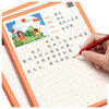 Look at the picture and write words. Grade 12 copybook. Pupils practice copybook. Special training book