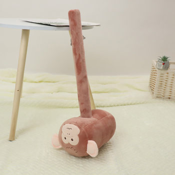Leisure Children's Early Education Toys Plush Hammer Toys Cartoon Creative Fun Plush Cotton-Filled Toys Manufacturers Supply