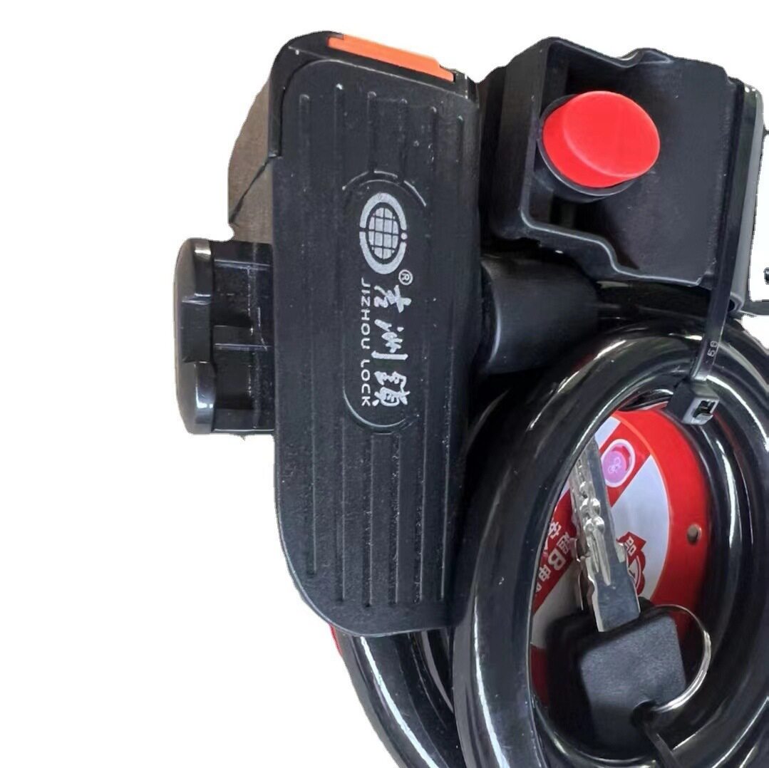 Jizhou 5109 mountain bike bicycle wire lock anti-theft chain lock bicycle steel cable electric car bicycle accessories