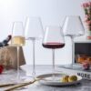 European-Style Concave-Bottomed Red Wine Glasses, Champagne Glasses, Home Set, Crystal Glass White Wine Glasses, Bordeaux and Burgundy Glasses