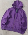Purple white label