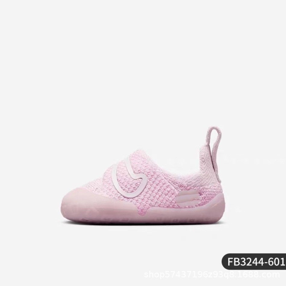2025 New Velcro Children's Shoes Baby Toddler Shoes Sw01 Male and Female Baby Pre-Step Shoes Cross-Border Export Kids