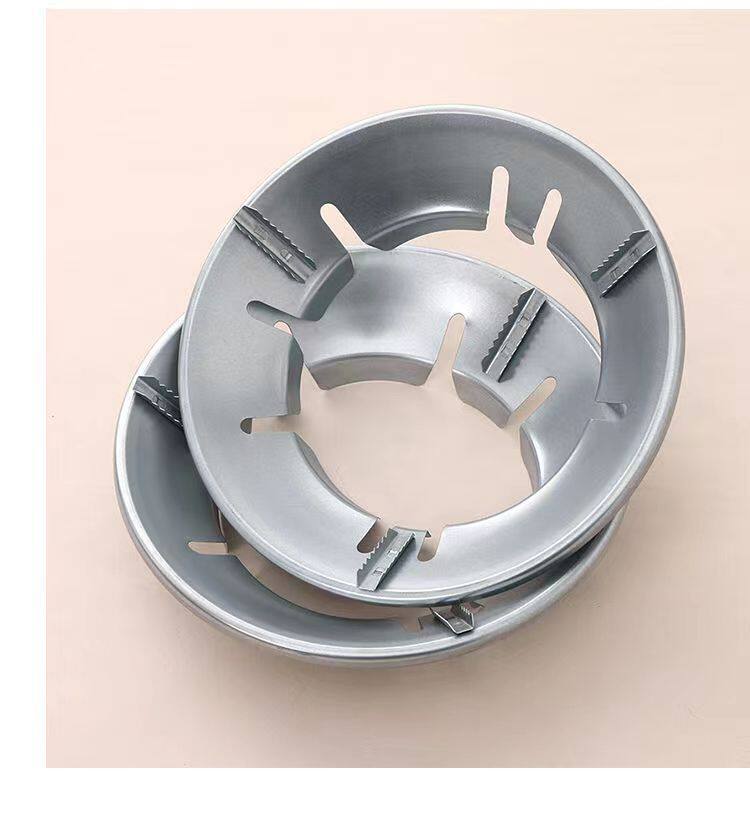 Gas stove fire-gathering energy-saving wind shield household liquefied gas stove stove windshield ring universal non-slip bracket accessories