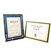 Glass photo frame table certificate of honor certificate mounted painting frame creative crystal table large size wholesale A4