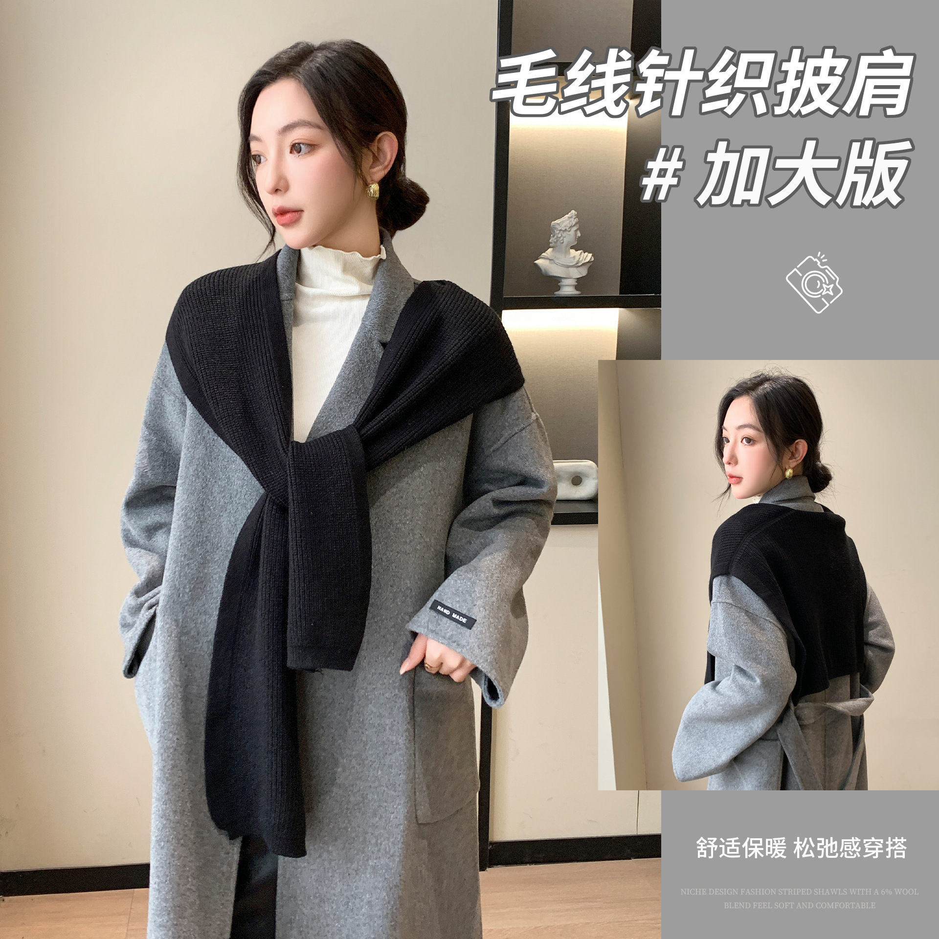 新品登場☆100%羊革 レディース 欧米風 高級感 ＯＬ好き 気質 防寒良品 スリムフィット中長セクション コートQ35 VitaFelice トートバッグ レディース メンズ 大きめ 本革 A4 大容量