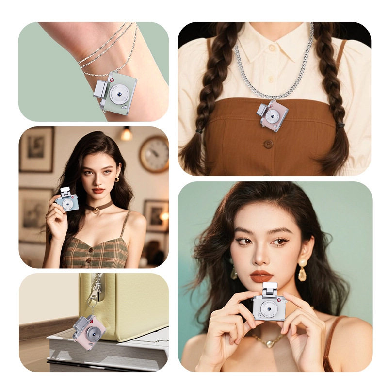 Retro Hd Camera Student Party Digital Camera Mini Entry-Level Camera Small Travel Campus Ccd