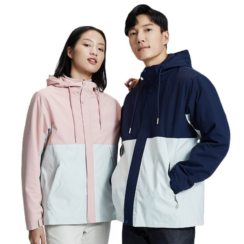 Du Cangti Outdoor Tide Brand Sub-Dress Men and Women Three in One or Two Pieces of Capture Piece thickened Color Piece Closed Mountain Clothing
