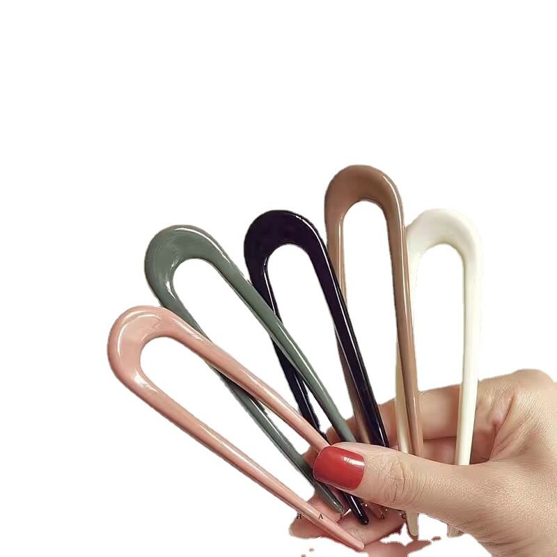 Plate Hairpin Fashion Back Head Ball Head Plate Hair Artifact Hairpin Women's Fashion All-match Summer Hairpin Headdress Hair Plug