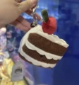 Chocolate cake pendant