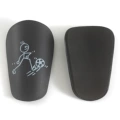 Black (s size) football shin pads (10/6)