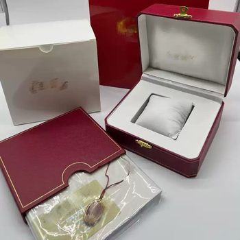 Card Watch Box Card Watch Storage Box Cheetah Tank Blue Balloon Shandu Series Watch Box