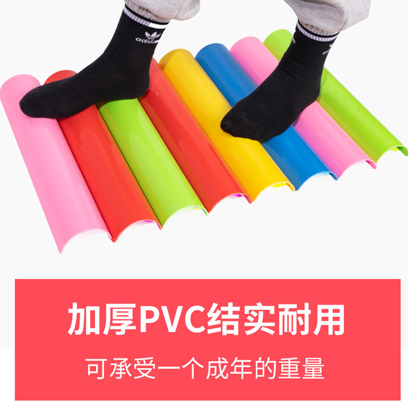 珠行万里u型槽团建游戏道具幼儿园户外活动高山流水拓展训练器材