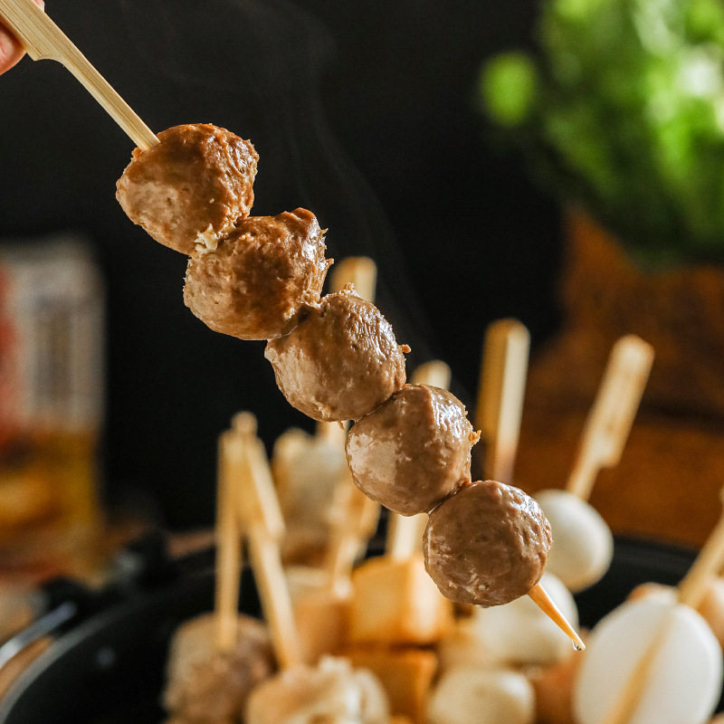 Commercial Chaoshan beef balls hot pot balls barbecue spicy hot skewers Kwantung cooked ingredients quick-frozen wholesale
