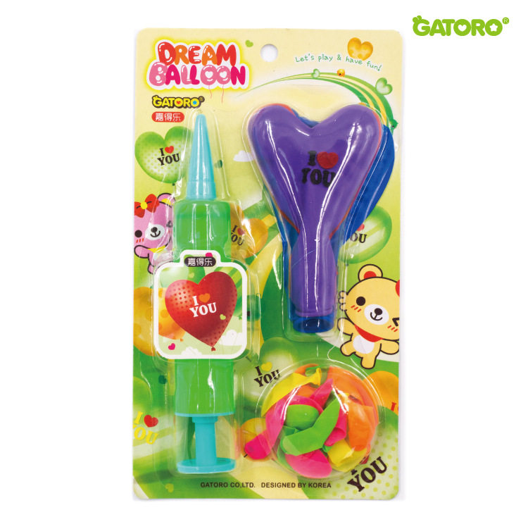 New heart-shaped balloon proposal knot wedding room layout children's birthday party pump balloon manufacturer supply