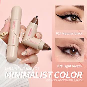 Cross-Border Southeast Asia Hot-Selling Shedoes Heart Eyeliner Stamp, Waterproof, Sweat-Proof, Long-Lasting, Bendable Lazy Eyeliner