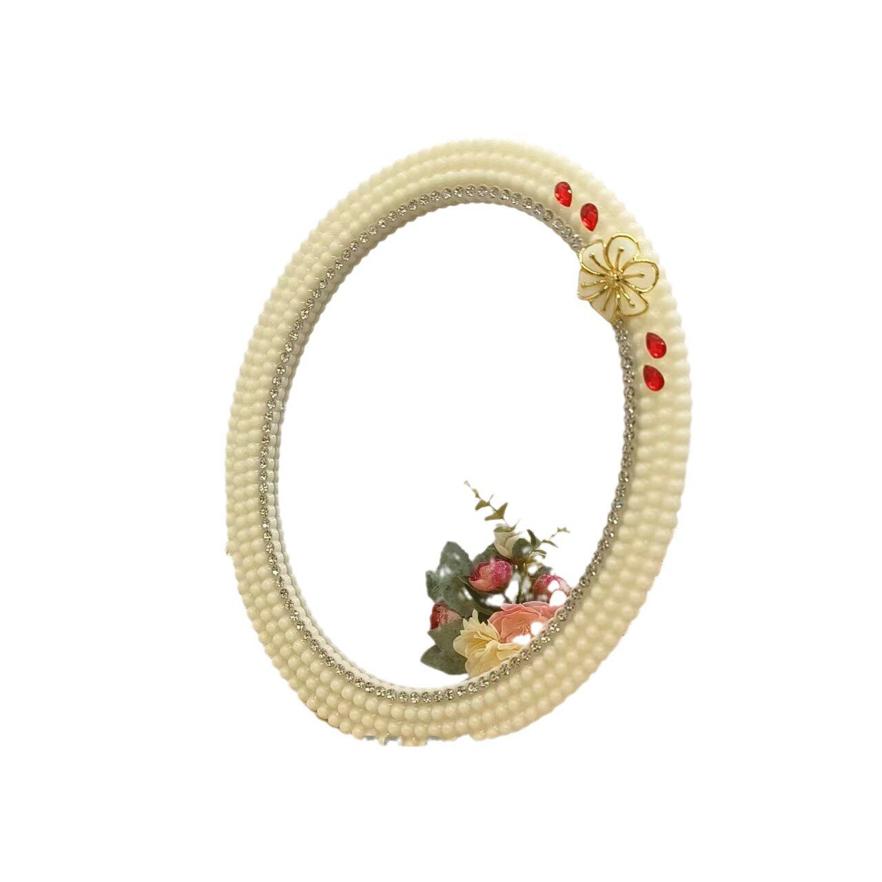 Plastic Photo Frame 7-inch 10-inch Advanced Sense Niche Desktop Ins Style Atmosphere Sense Decorative Dressing Table Thickened Photo Frame Mirror