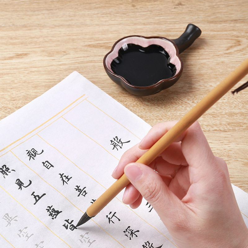 Multifunctional Ceramic Dish, Brush Holder, Pen Washer, Water Dish, Four Treasures of the Study, Ink Tray, Inkstone, Brush Holder