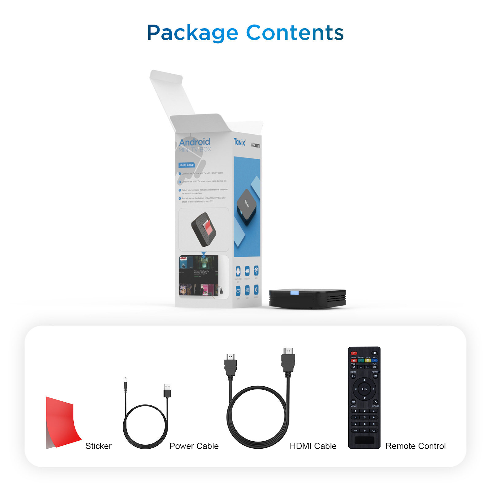 Foreign Trade 4K Ott Set-Top Box Tx1 Android 10.0 Tv Box H313 2.4g Wifi Network Player