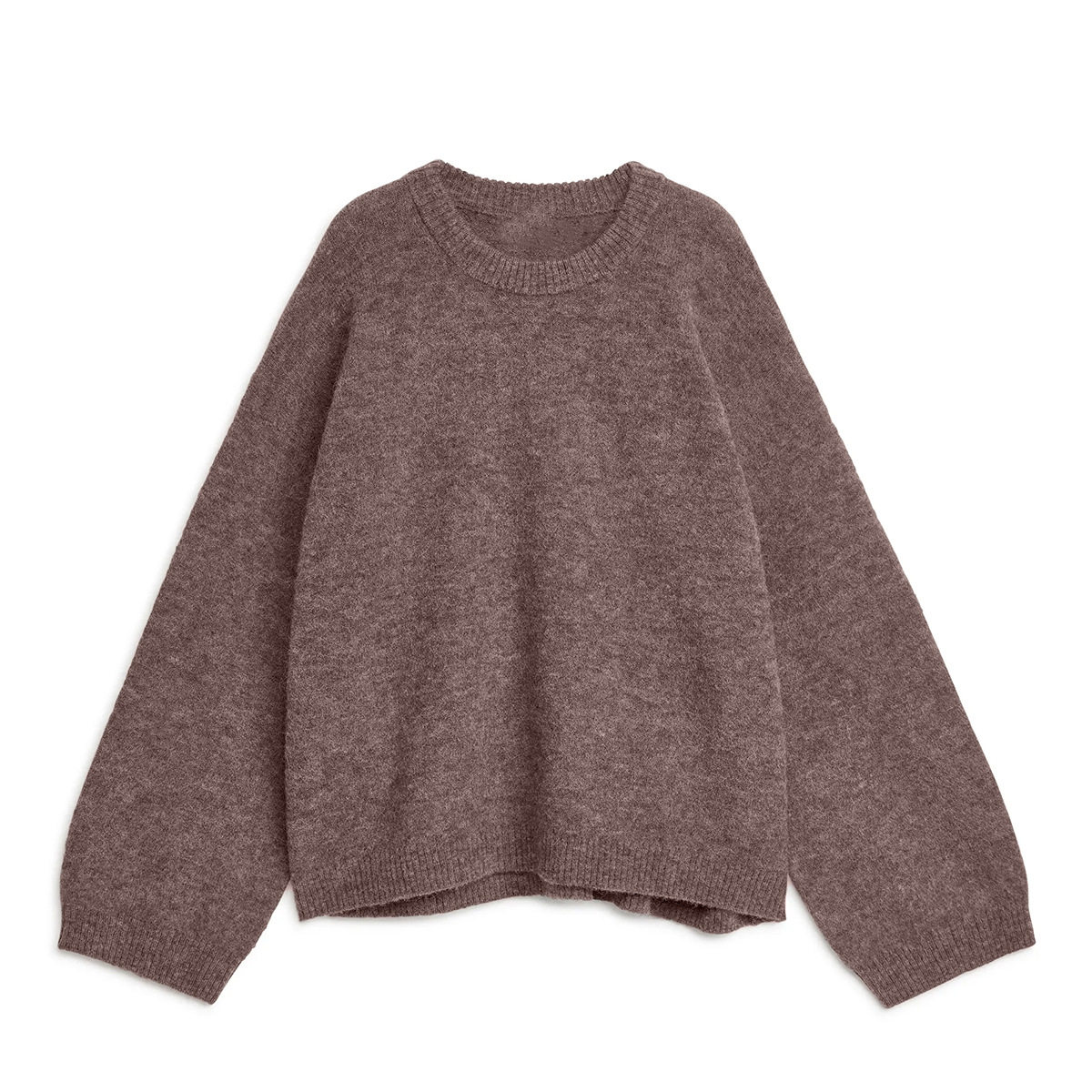 Womens Oversized Gray Pullover Sweater Soft Cashmere Blend Cozy Thick Knit Autumn Winter Casual Wear Wholesale
