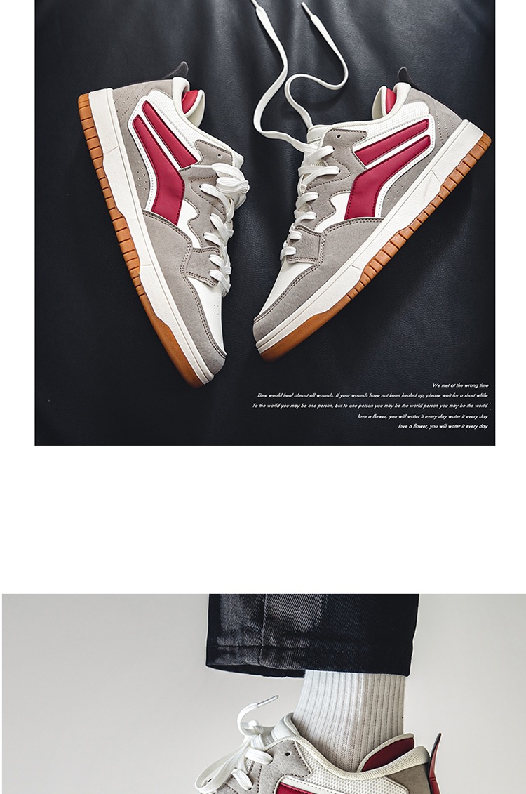 Four Seasons White Shoes Men's Casual All-match Trendy Brand Board Shoes dunk Dexu Sense Skateboard Spring and Autumn plus size Couple 8 O1CN01wZmj3f1VDYHZ8jGF5 !!2217801802619 0 cib