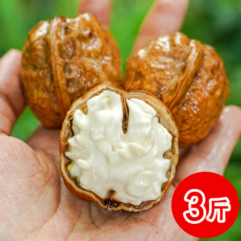2025 Fresh Wet Walnuts, Peeled Green Walnuts, Tender Raw Walnuts, Sichuan Non-Thin-Skinned Black Walnuts, Suitable for Pregnant Women
