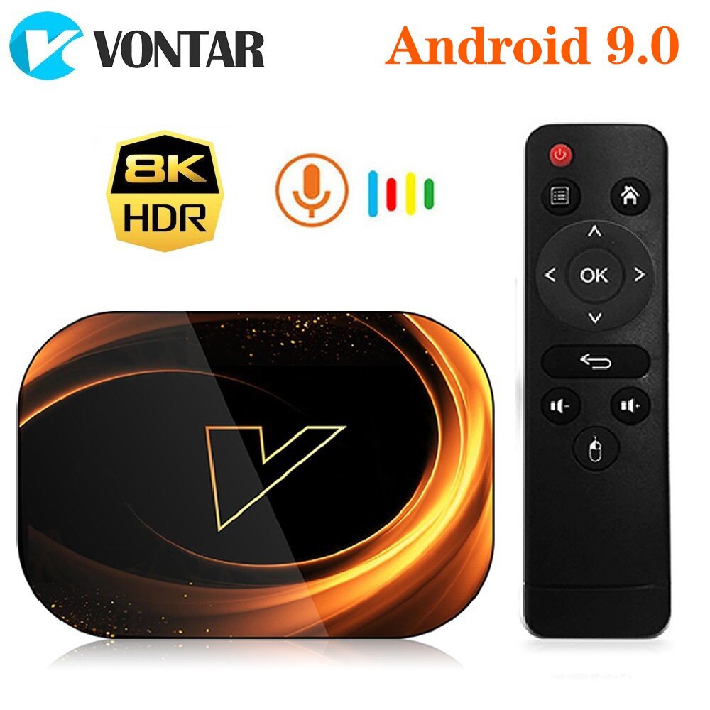 Vontar X3 Network Player S905X3 Android 9.0 Tvbox 4+128Gb