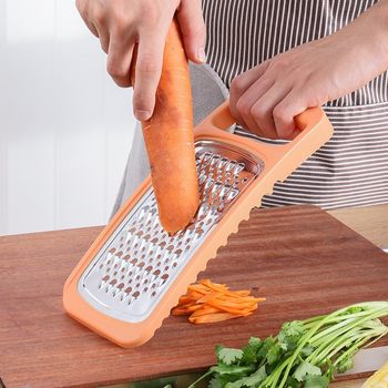 Double-Sided Grater for Home Use, Multifunctional Kitchen Tool for Slicing Vegetables, Potato Shreds, Fruits, and Vegetables