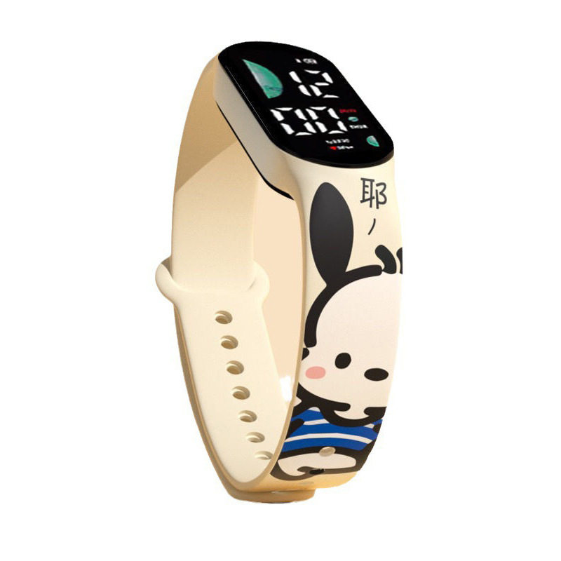 New Pacha Dog Cartoon Electronic Watch Primary School Students Cute Children Cartoon Printing Led Sports Watch Wholesale