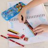10-Piece Suction Card Stationery Learning Set Student Stationery Gift Colored Pencil Sharpener Drawing Colored Pencils