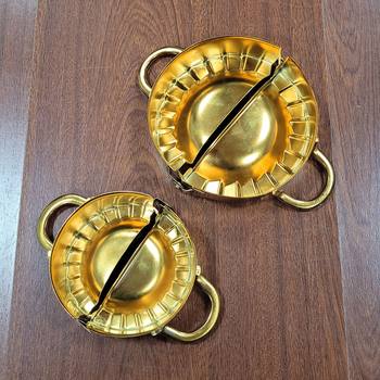 304 stainless steel dumpling maker, manual dumpling clamp, dumpling making tool, creative dumpling mold, dumpling making device