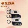 New 2025 Simple Keychain Mini Hour Clock for Students, Portable Exam-Specific Electronic Clock with Luminous Digital Display