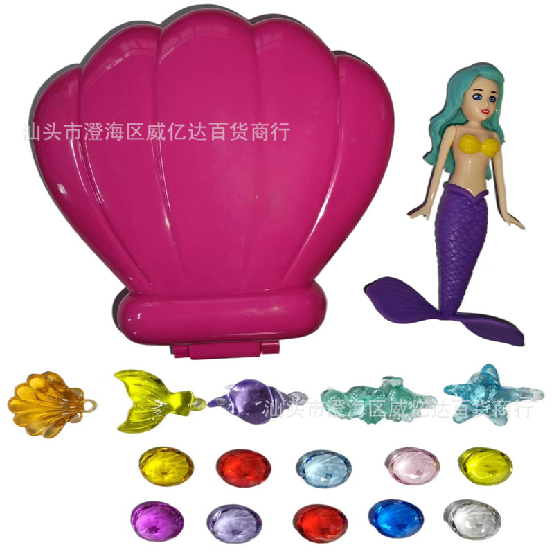 Cross-border new diving rotating rising mermaid set Children...
