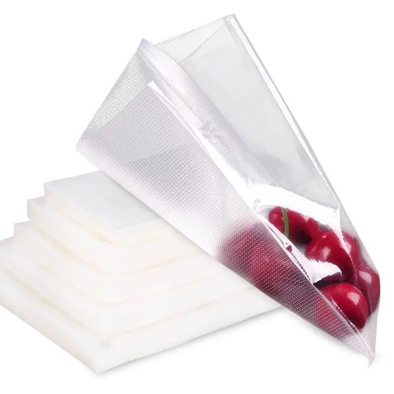 Textured Vacuum Fresh-Keeping Food Bag Packaging Plastic Sealing Compression Bag Mesh Vacuum Bag Household Sealing Mouth