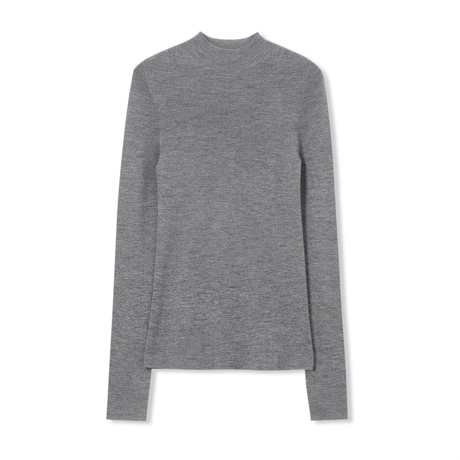 美丽诺羊毛！德国无缝扬子纱打底针织衫秋季半高领修身内搭上衣女