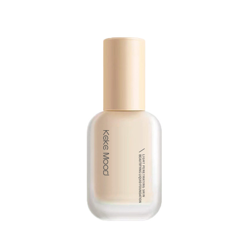 Kekemood Beauty Foundation Is Hydrating, Light, Oil-Controlling, Long-Lasting, Does Not Remove Makeup, Does Not Stick to Powder, Creamy Skin, Nude Makeup, Moisturizing